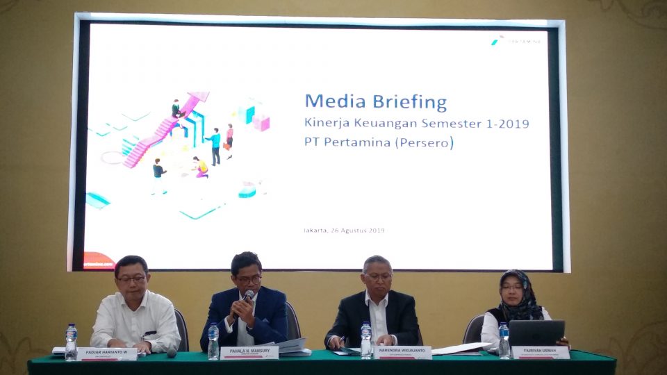 Pendapatan Turun, Laba Bersih Pertamina Semester I Melonjak 112%