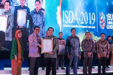 Dian Swastatika Raih Penghargaan Emas pada ISDA 2019 Kategori SDGs-8