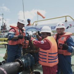 Wujudkan Sinergi, Pertamina EP Papua Field Lifting Perdana Minyak Salawati Mix ke Kilang Kasim