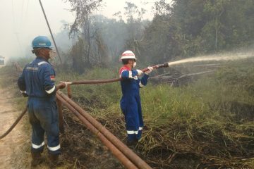Terjunkan Tim Operasi Darurat, Fasilitas Operasi PHE Kampar Telah Aman dari Karhutla