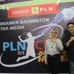 28 Media Ikuti Turnamen Badminton PLN Cup 2019