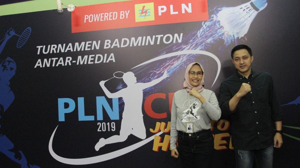 28 Media Ikuti Turnamen Badminton PLN Cup 2019