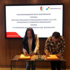 Pertagas dan Pemkab Bojonegoro Bersinergi Kembangkan Jaringan Gas Rumah Tangga