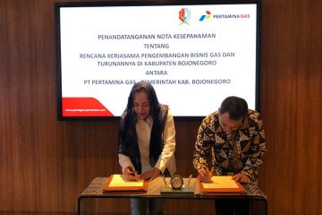 Pertagas dan Pemkab Bojonegoro Bersinergi Kembangkan Jaringan Gas Rumah Tangga