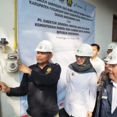 Pembangunan 8.150 Sambungan Gas Rumah Tangga Probolinggo dan Pasuruan Rampung
