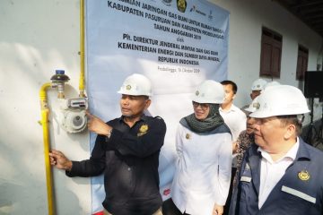 Pembangunan 8.150 Sambungan Gas Rumah Tangga Probolinggo dan Pasuruan Rampung