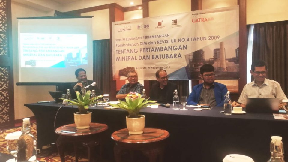 Revisi UU Minerba Berpotensi Disalahgunakan