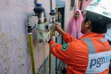 PGN Mulai Alirkan Gas ke 4.743 Sambungan Jargas di Dumai