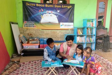 Perpustakaan Jalanan Pemacu Minat Baca di Cilamaya