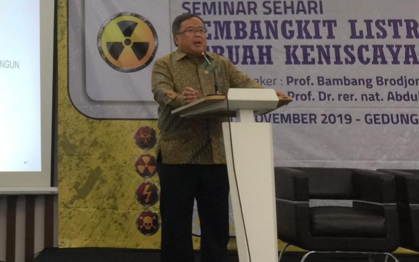 Menristek : Indonesia Miliki Kemampuan Kelola Nuklir untuk Energi