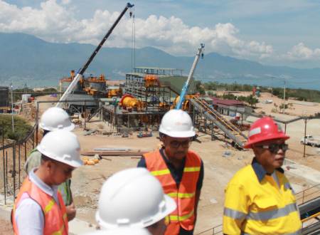 Bumi Minerals Segera Uji Coba Produksi Fasilitas Tambang Emas Poboya
