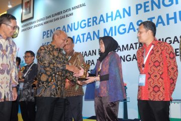 Pertagas Raih Enam Penghargaan Keselamatan Kerja dari Kementerian ESDM