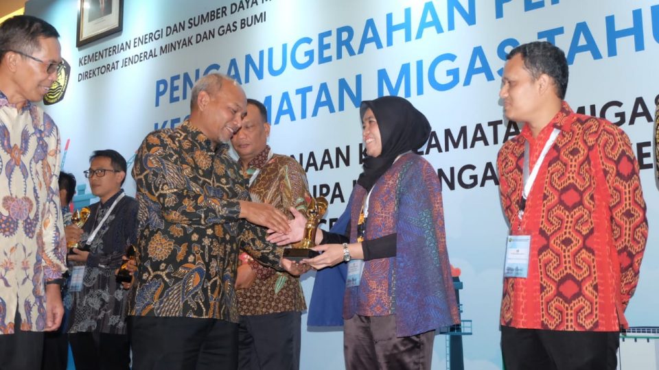 Pertagas Raih Enam Penghargaan Keselamatan Kerja dari Kementerian ESDM