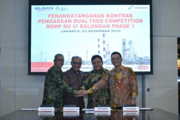 Terapkan Skema DFC, Dua Konsorsium Bersaing Kerjakan Desain RDMP Balongan