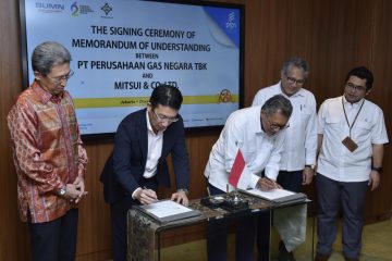 PGN Gandeng Mitsui Kembangkan Bisnis Fiber Optic dan ICT