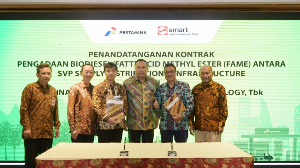 Pertamina Peroleh Kepastian Pasokan FAME dari 18 Badan Usaha
