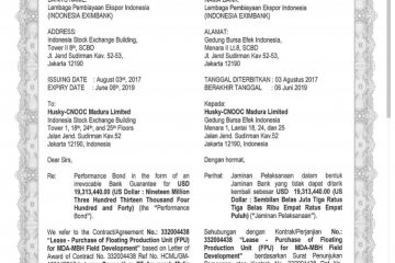 Tender Lapangan Husky CNOOC Diduga Merugikan Negara