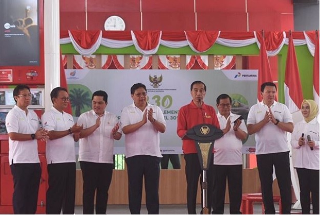 Jokowi Klaim B30 Bisa Hemat Devisa Rp63 Triliun