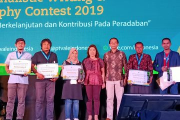 Wartawan Dunia Energi Raih Juara Pertama Kontes Jurnalistik Vale