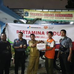 Pertagas Tanggap Salurkan Bantuan untuk Korban Banjir Jakarta