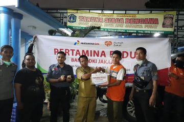 Pertagas Tanggap Salurkan Bantuan untuk Korban Banjir Jakarta