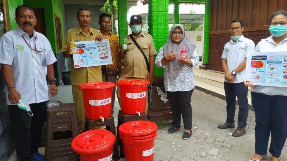 Pertamina EP Cepu Salurkan Bantuan Pencegahan COVID-19