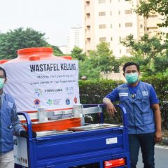 Cegah Penyebaran Corona, Pertamina Foundation Gandeng HOPE Worldwide Sediakan Wastafel Keliling