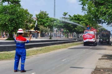 Pertamina EP Asset 4 Serahkan Bantuan Pencegahan Covid-19