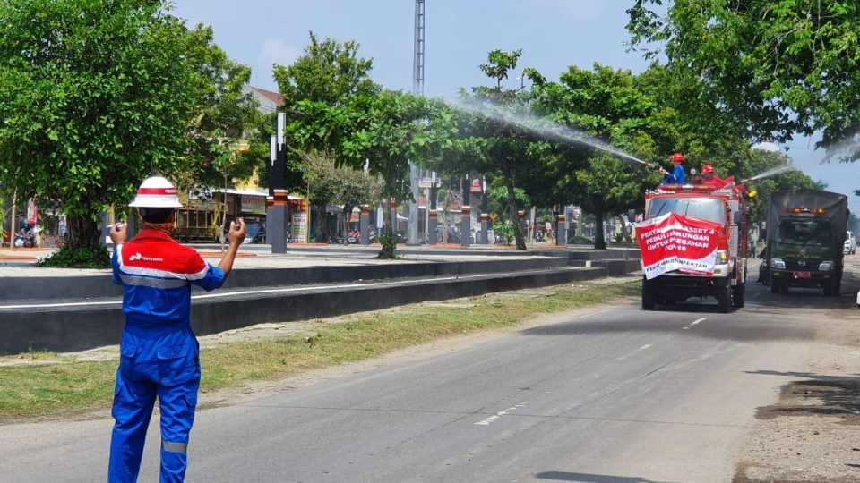 Pertamina EP Asset 4 Serahkan Bantuan Pencegahan Covid-19