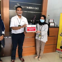 Pertagas Beri Bantuan APD kepada Tenaga Medis di Palembang