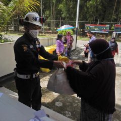 Terdampak Pandemi Corona, Pertagas Beri Bantuan Sembako ke Warga Cambai