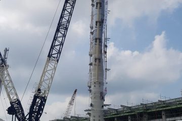 Kejar Target Onstream 2021, Proyek JTB Tuntaskan Pemasangan Absorber