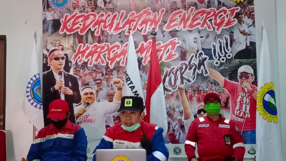 Serikat Pekerja Balongan Tolak Rekayasa Unbundling dan Privatisasi Pertamina