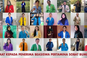 285 Mahasiswa Terima Beasiswa Pertamina Sobat Bumi, 50% Terdampak Pandemi Covid-19