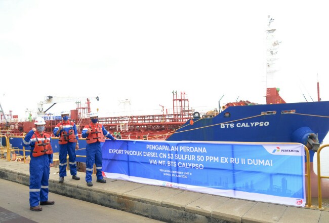 Pertamina Ekspor BBM Standar Euro 4 ke Malaysia