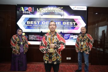 Pertamina EP Kembali Pertahankan Gelar Best Of The Best di Ajang APQ Awards 2020