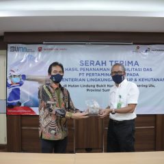 Tingkat Keberhasilan Penanaman 94,7%, Pertamina EP Serahkan Rehabilitasi DAS ke Pemerintah