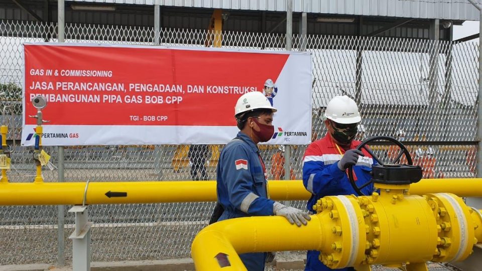 Sinergi Subholding Gas, Anak Usaha PGN Uji Coba Alirkan Gas Perdana ke BOB Siak Pusako