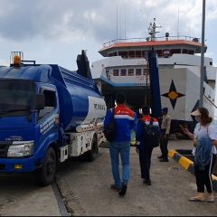 12 Jam Berlayar Bersama KMP Pullo Tello, Tanki Pertamina Pasok BBM ke Pulau Terluar