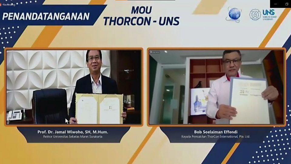 Thorcon Gandeng UNS Kaji Implementasi Teknlogi Nuklir
