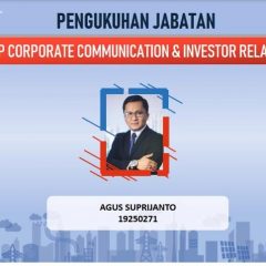 A PHM VP’s Appointed as Pertamina’s SVP Corcom and IR