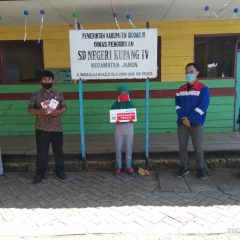 Pertagas East Java Area Bantu Kebutuhan SD Daring di Sidoarjo