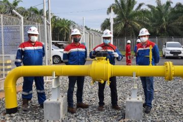 Pertagas Uji Coba Ruas Pipa Gas Kuala Tanjung