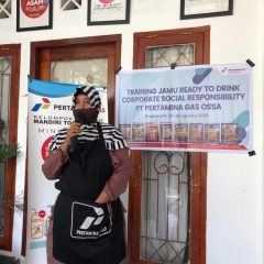 Pertagas Fasilitasi Produksi Jamu Mitra Binaan Asman Toga Melati