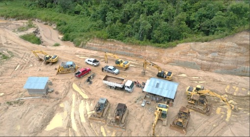 Tim Kementerian LHK Hentikan Penambangan Ilegal di Hutan Lindung Remu Sorong