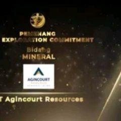 Agincourt Resources Komitmen Tingkatkan Kinerja Eksplorasi