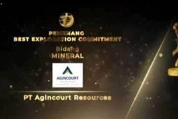 Agincourt Resources Komitmen Tingkatkan Kinerja Eksplorasi