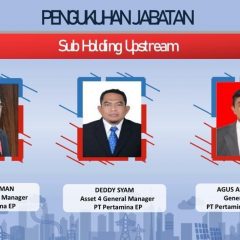 Dirut PHE Kukuhkan Tiga GM Baru, Agus Amperianto ke PHM