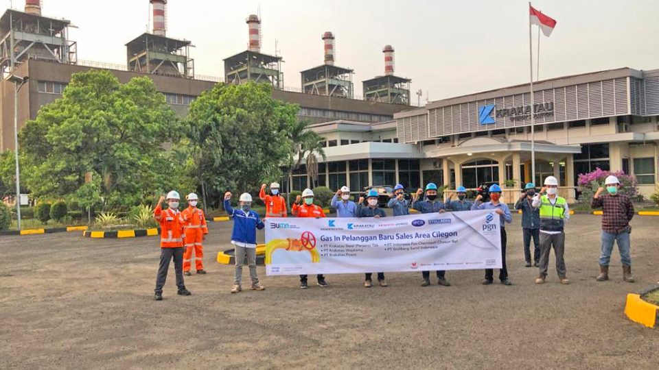 PGN Alirkan Gas ke Lima Pelanggan Baru Industri Baja