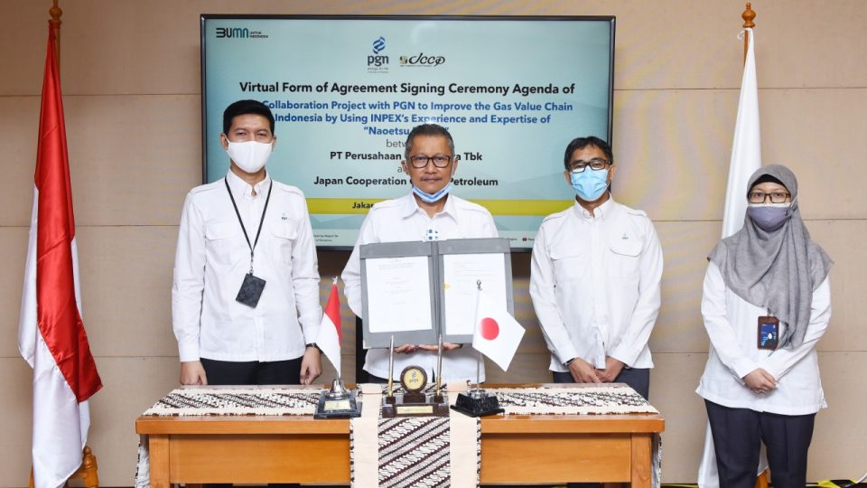 PGN Gandeng Japan Petroleum Kembangkan Bisnis LNG